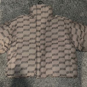 Balenciaga Monogram Puffer Jacket